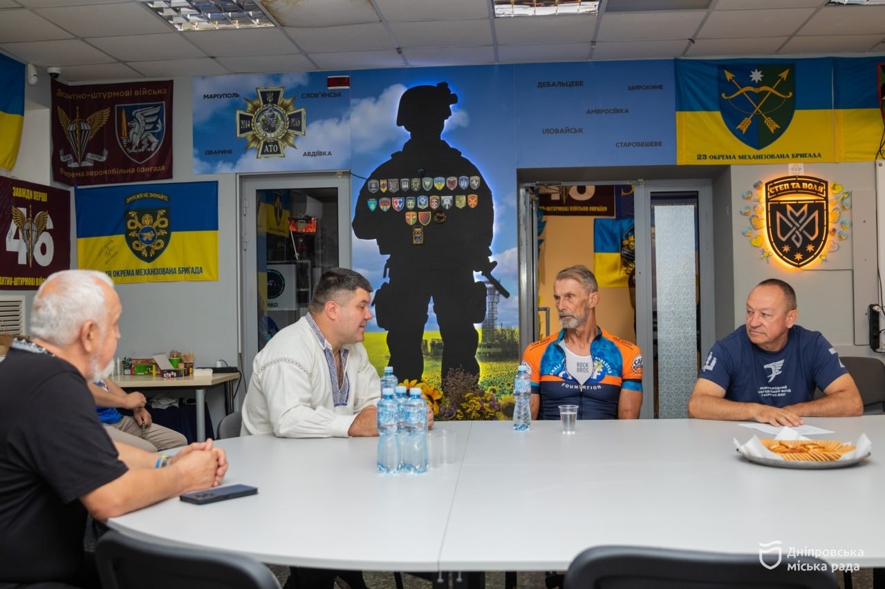 «Я хочу дати надію всім українцям і показати, що людям досі не байдуже»: до Дніпра завітав канадський ветеран Джейкоб Кепка - 18.09.2026