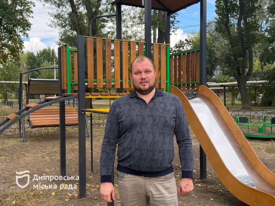 У Дніпрі продовжують оновлювати зони відпочинку - 27.09.2026 У Дніпрі продовжують оновлювати зони відпочинку - 27.09.2026