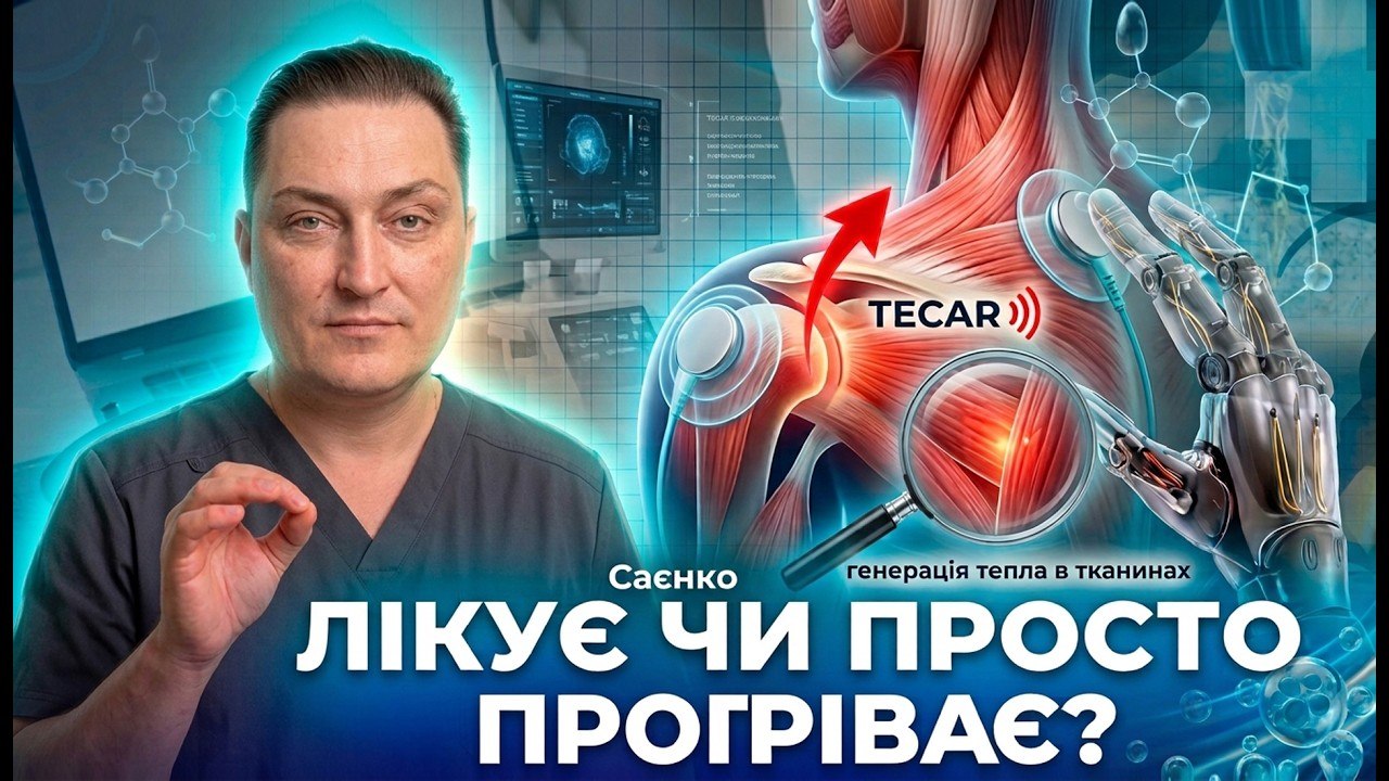TECAR-терапія: як працює сучасний метод відновлення та кому він може допомогти - 02.09.2026