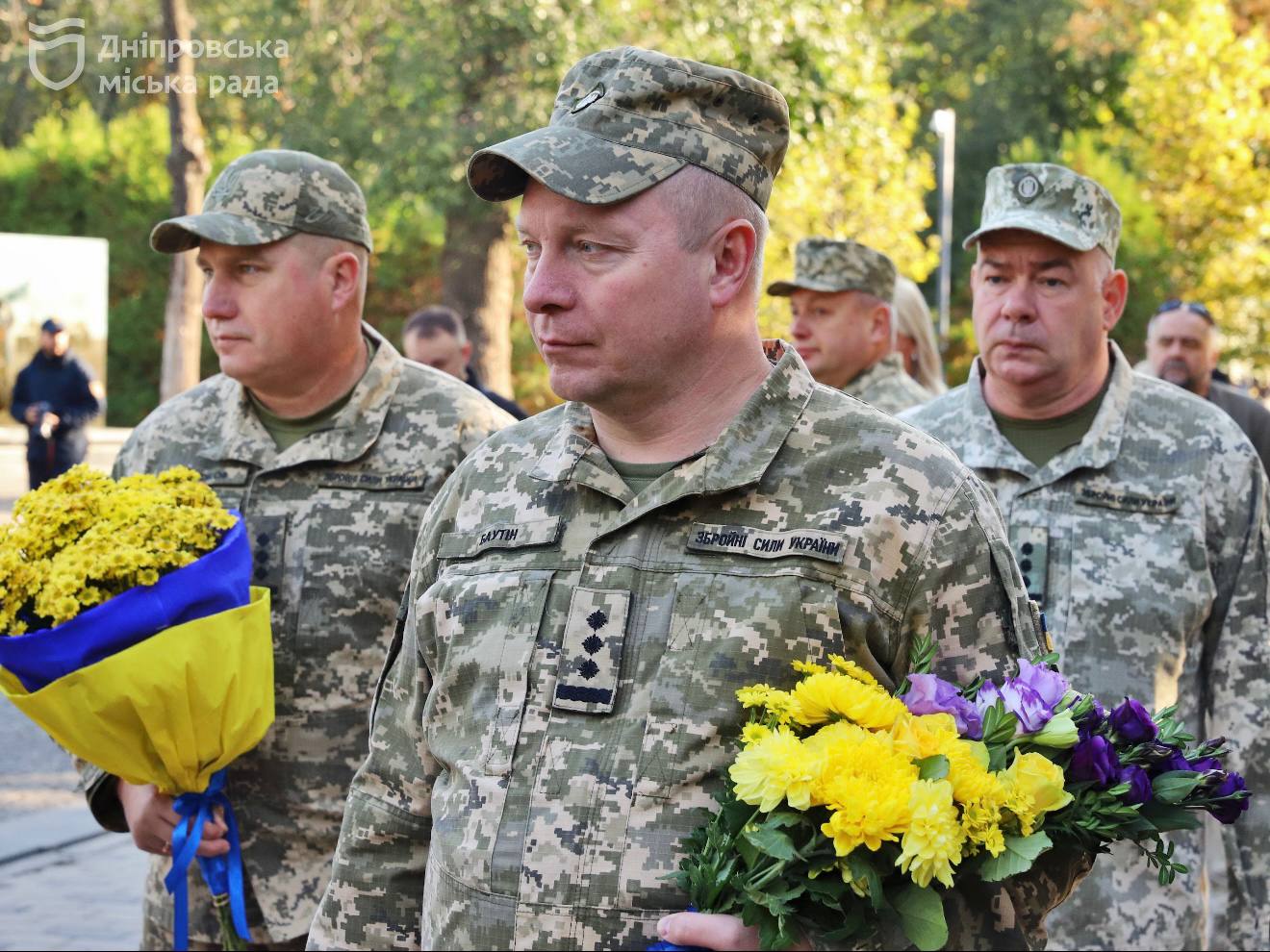 У День захисників і захисниць керівник ДніпроОВА Ганжа та мер Філатов вшанували памʼять полеглих оборонців - 01.10.2026