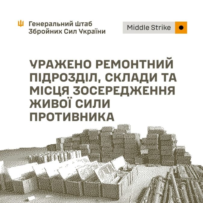 Сили оборони уразили ремонтний підрозділ, склади та місця зосередження живої сили росіян на ТОТ України - 11.10.2026