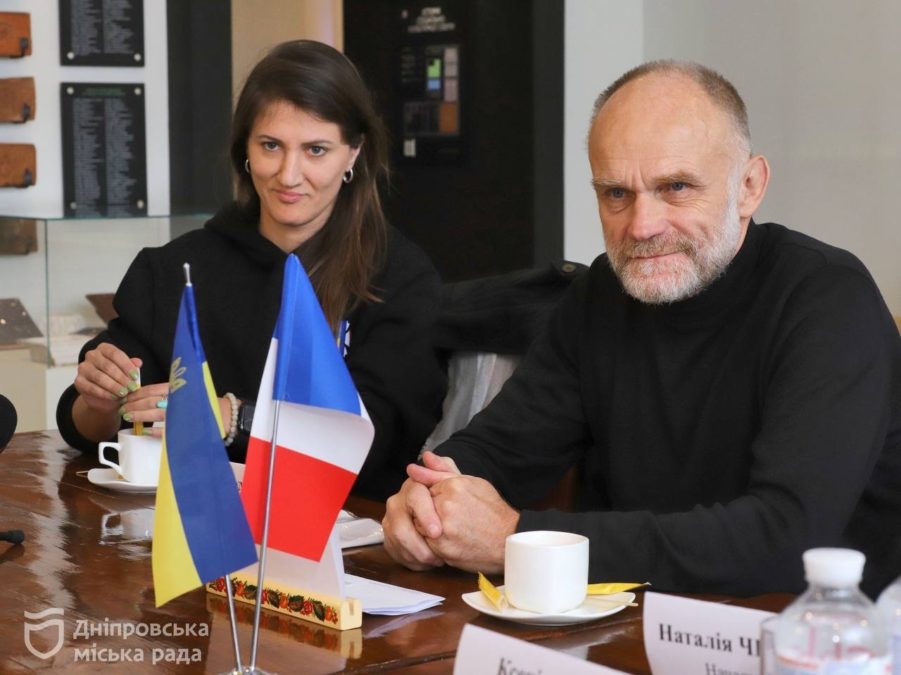 Дніпро відвідав член парламенту Франції Фредерік Петі