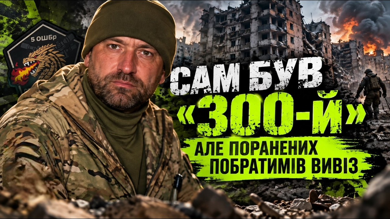 Сам був «300-й», але побратимів вивіз - 15.10.2026