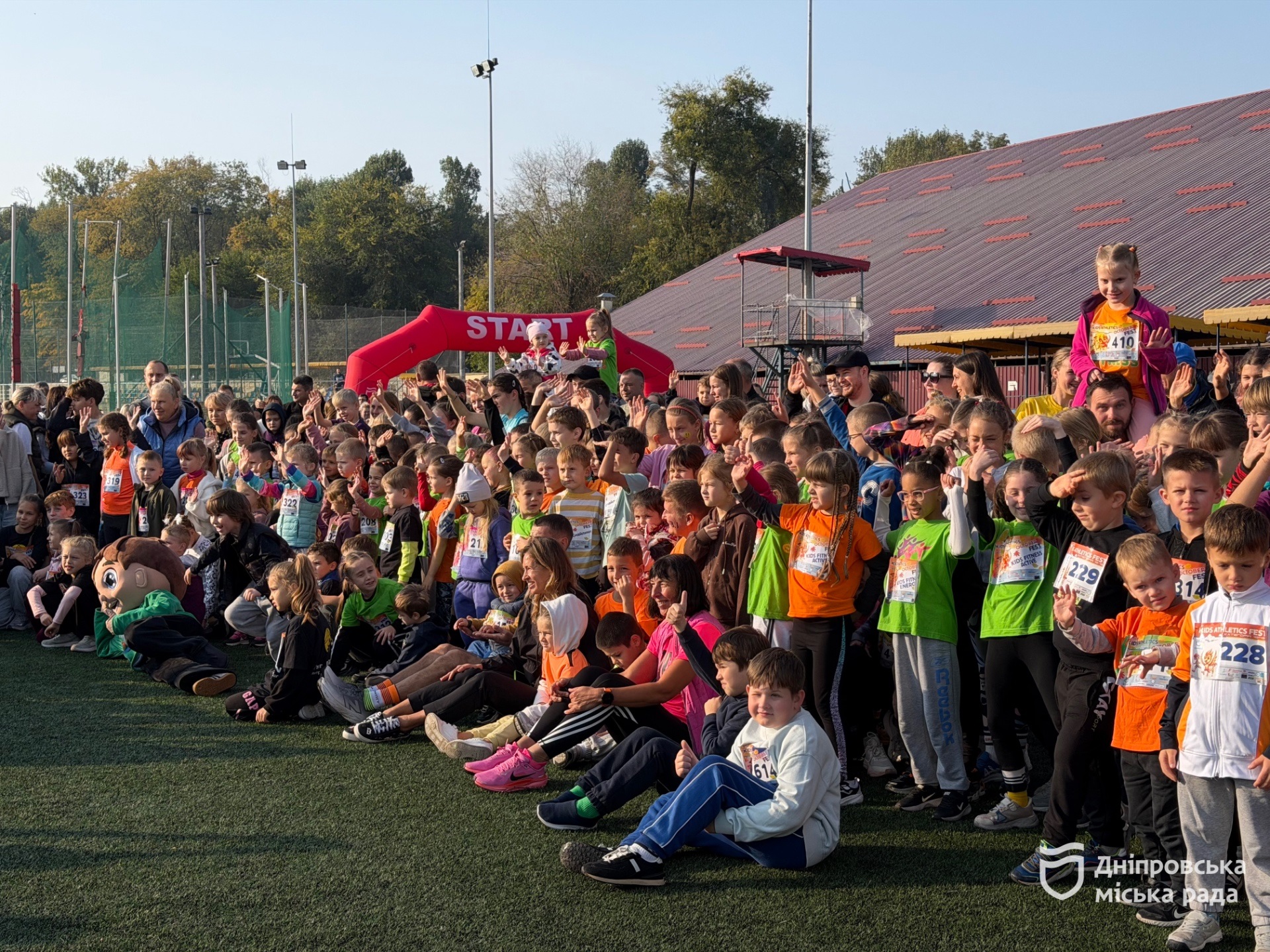 Понад 200 дітей долучилися до спортивного фестивалю Kids Athletics OCTOBER FEST у Дніпрі - 11.10.2026