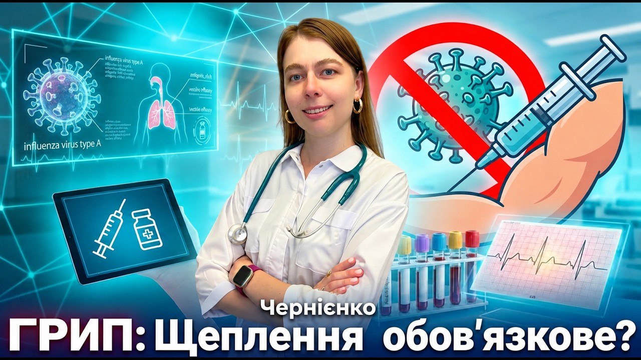 Вакцинація від грипу 2026: міфи, реальність та захист - 02.10.2026