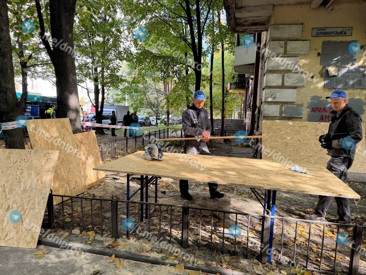 Наслідки нічної атаки на Дніпро 7.10.2026