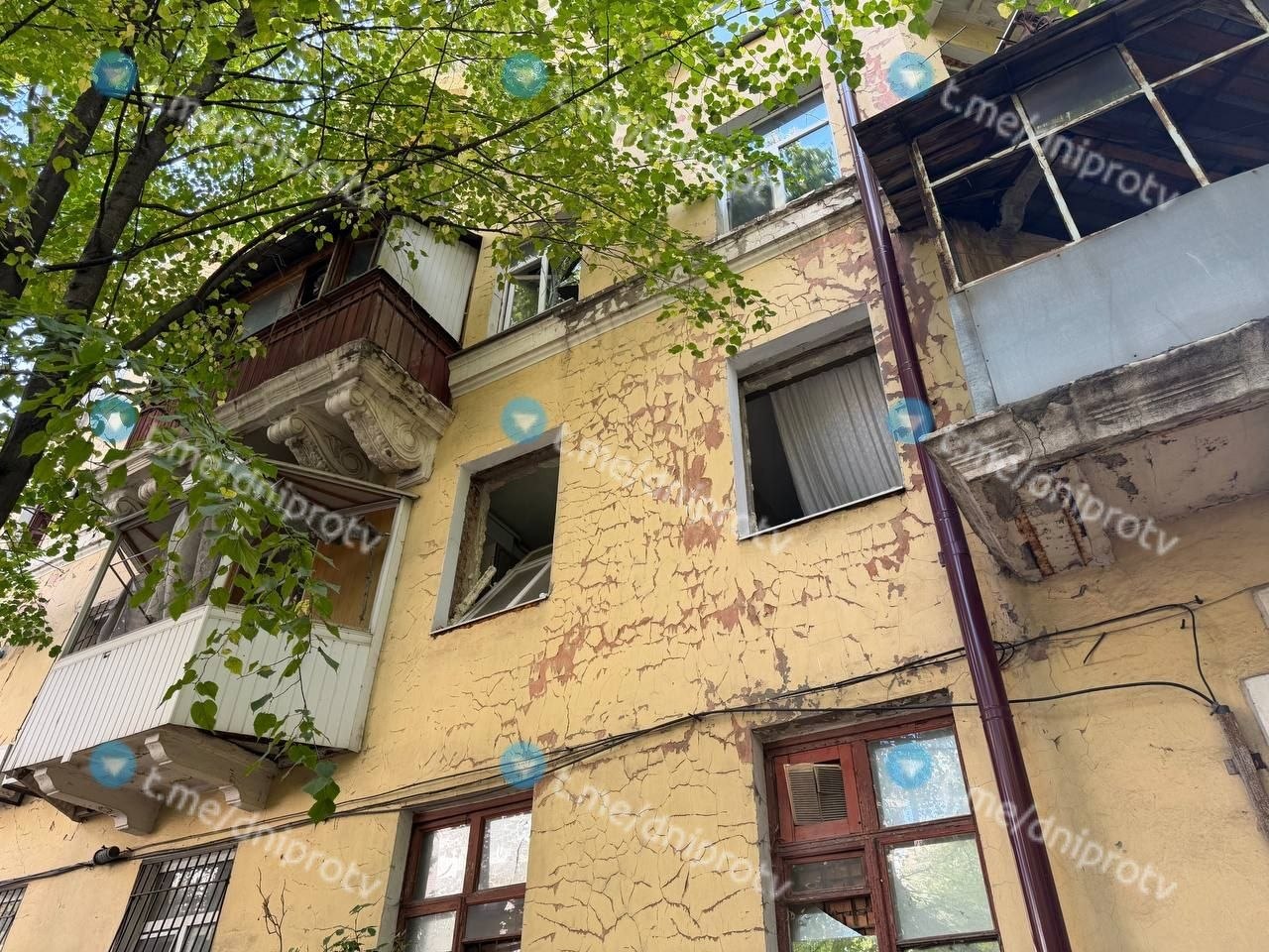 Наслідки нічної атаки на Дніпро 7.10.2026
