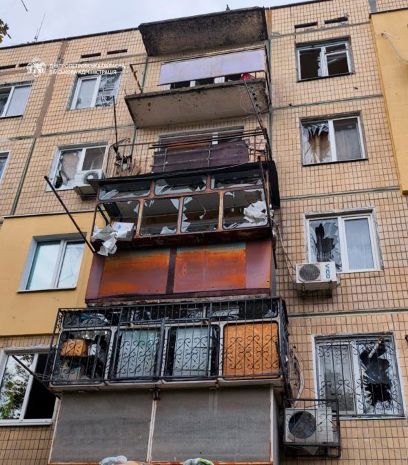 Двоє людей загинули, ще двоє дістали поранень: понад 40 разів ворог атакував чотири райони Дніпропетровщини - 08.10.2026