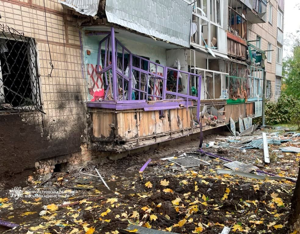 Понад 10 разів ворог атакував чотири райони Дніпропетровщини - 15.10.2026 
