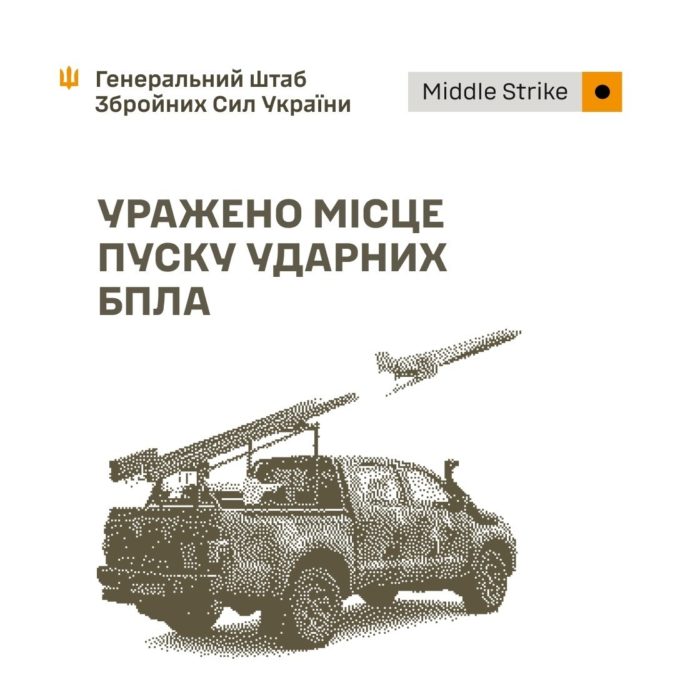 Сили оборони України уразили місце запуску російських ударних дронів, ремонтну базу техніки та скупчення військових рф - 18.10.2026